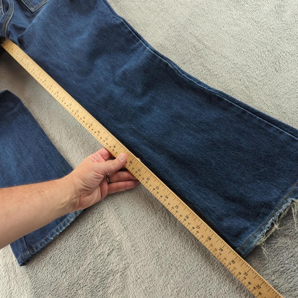 Diesel Men’s Dark Blue Bootcut Jeans - Picture 9 of 12